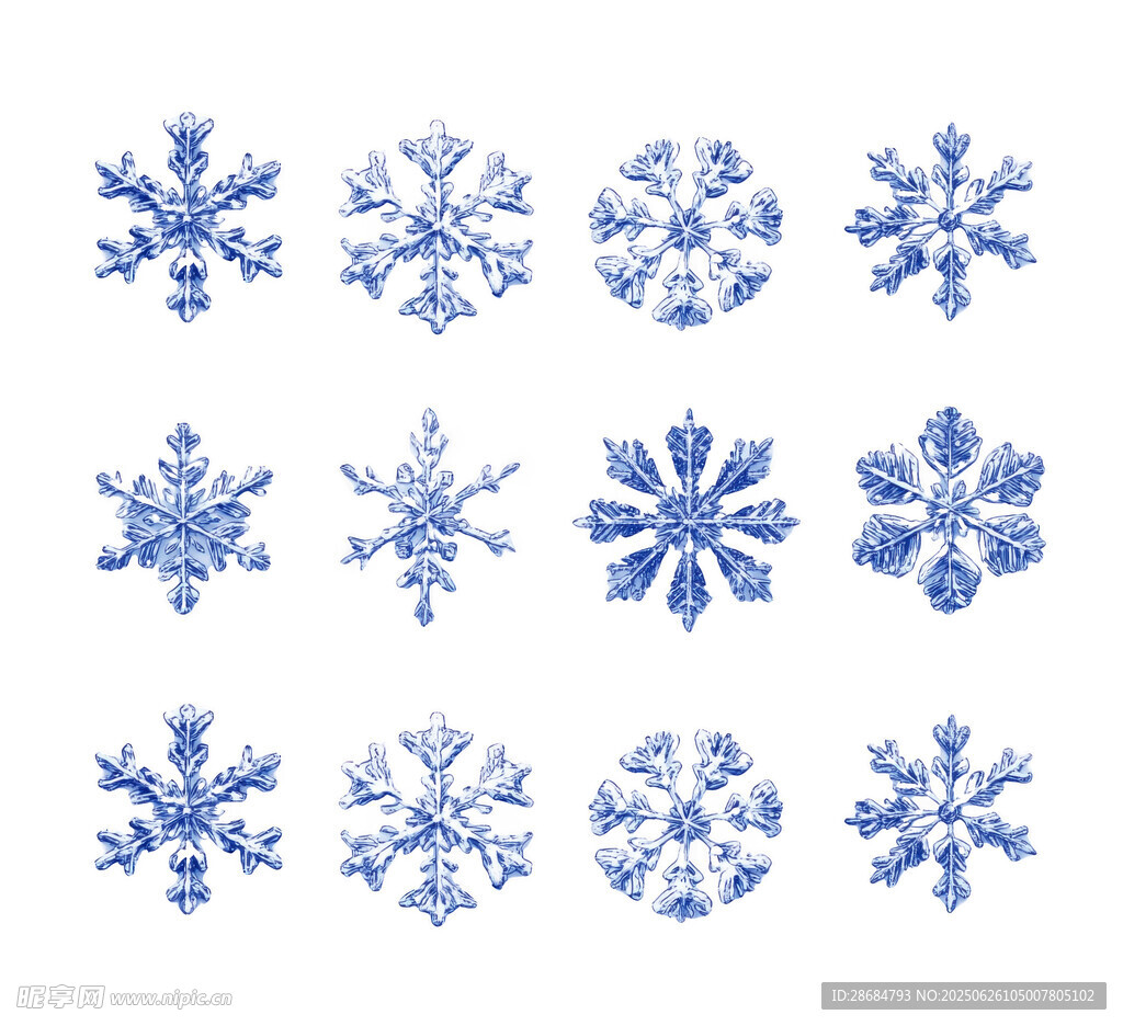 雪花图案