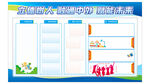 学校学科展板