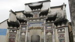 古雅徽派门楼建筑景观