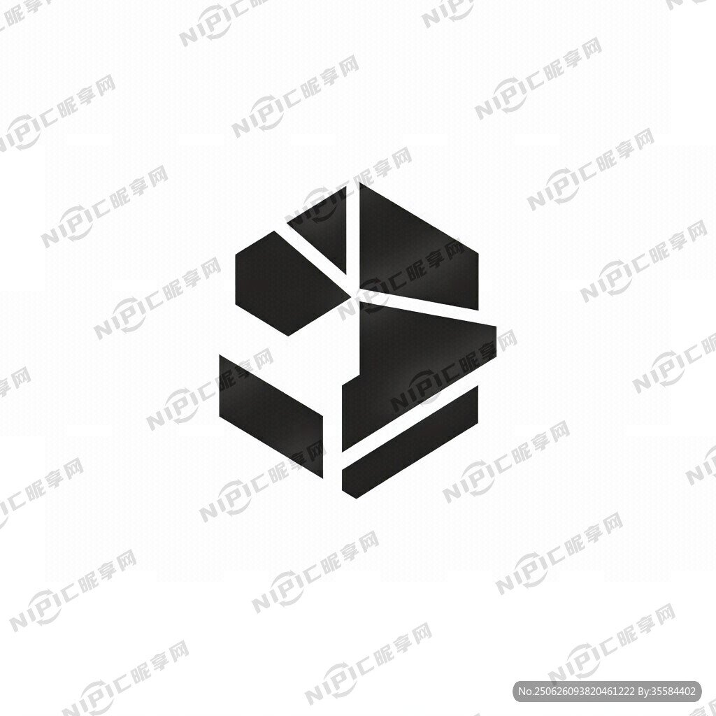 筑木几何 标识 简洁大气