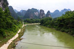 秀丽山水风光图