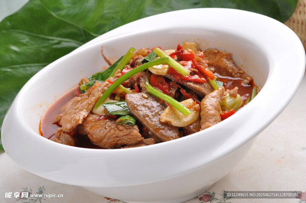 猪肝小炒肉