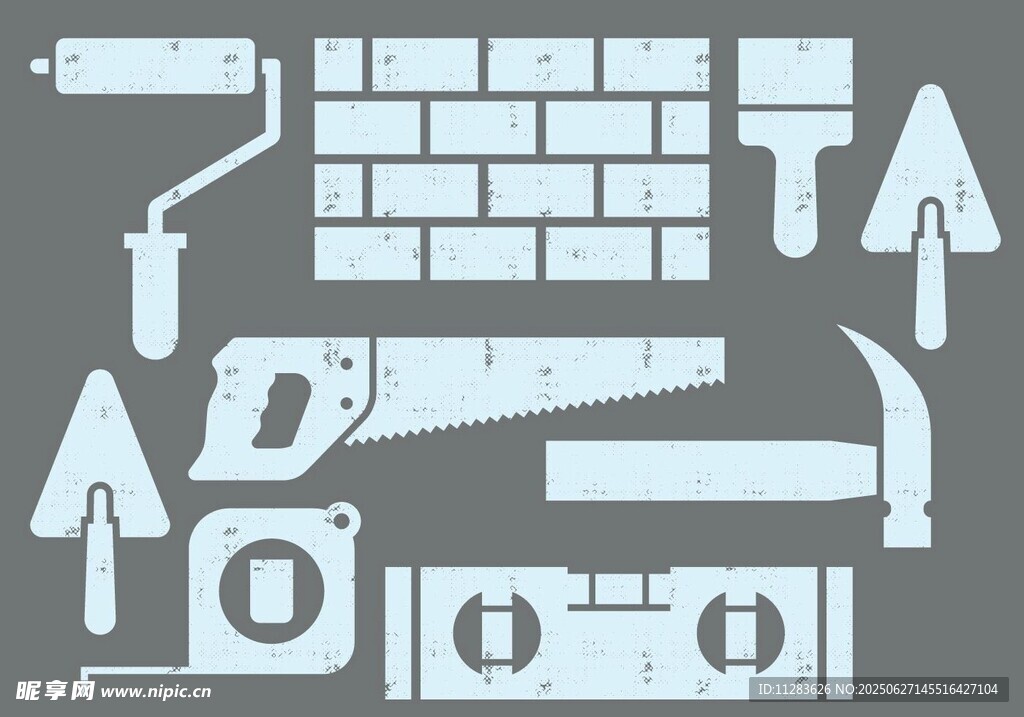 建筑施工工具集合