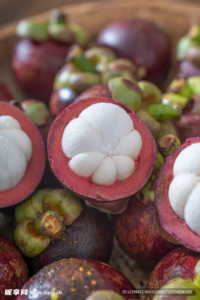 新鲜山竹果肉