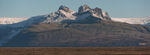 壮丽雪山景观