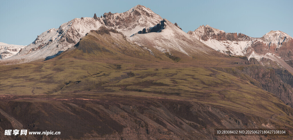 壮丽雪山风光