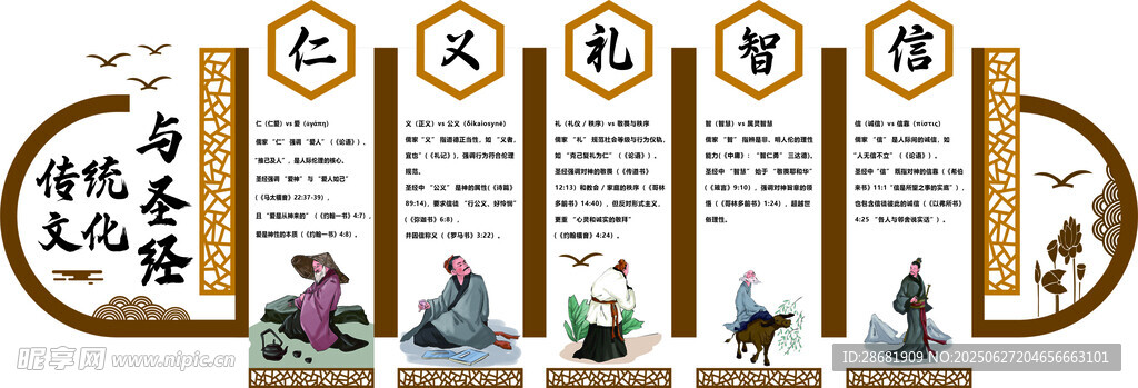 传统美德文化展示