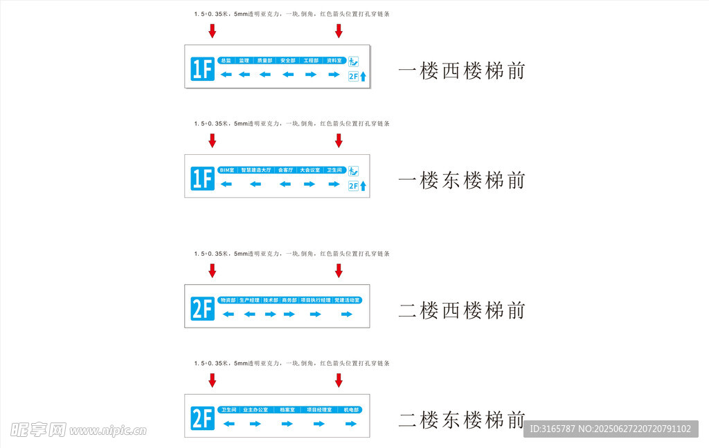 导视牌样式展示