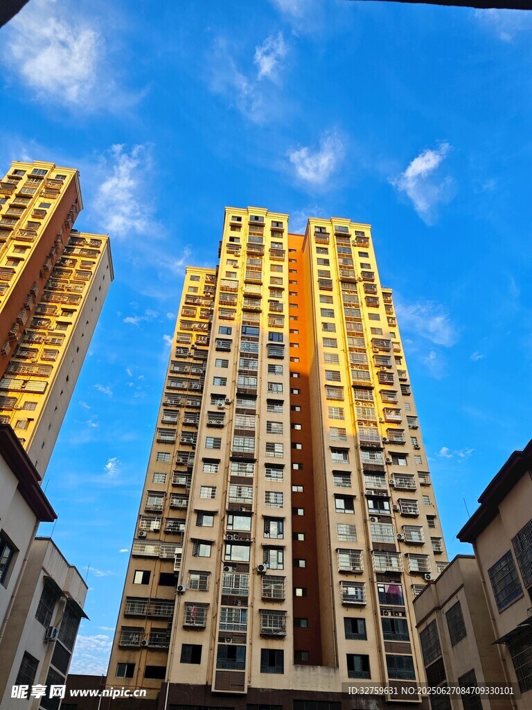 城市高层住宅建筑景观