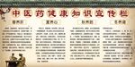 中医药健康知识宣传栏
