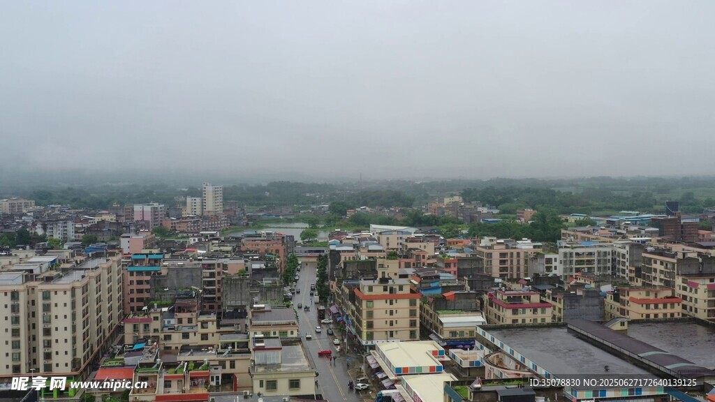 城市俯瞰景观