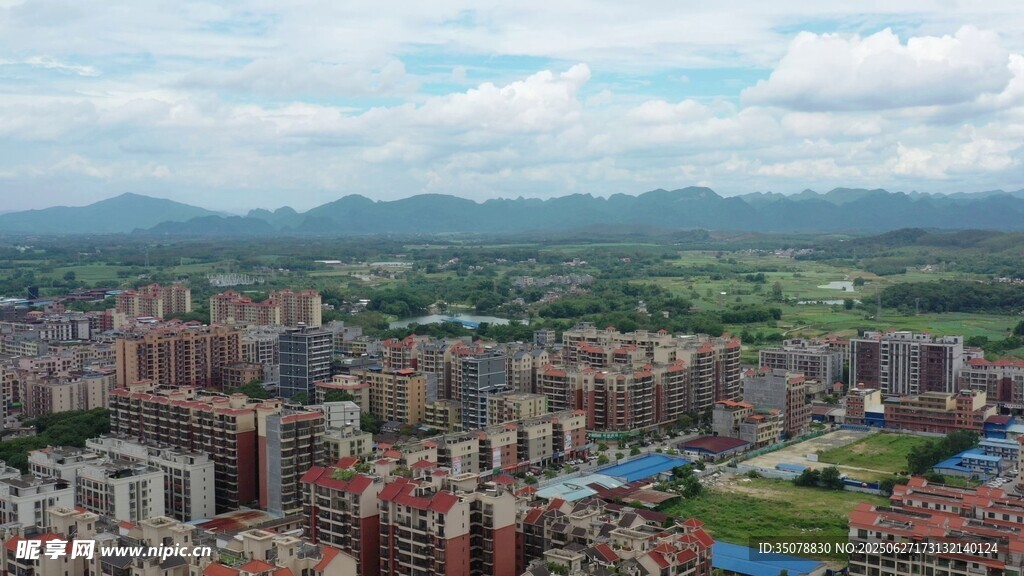 城市俯瞰景观