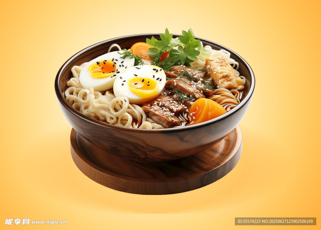鸡蛋牛肉面