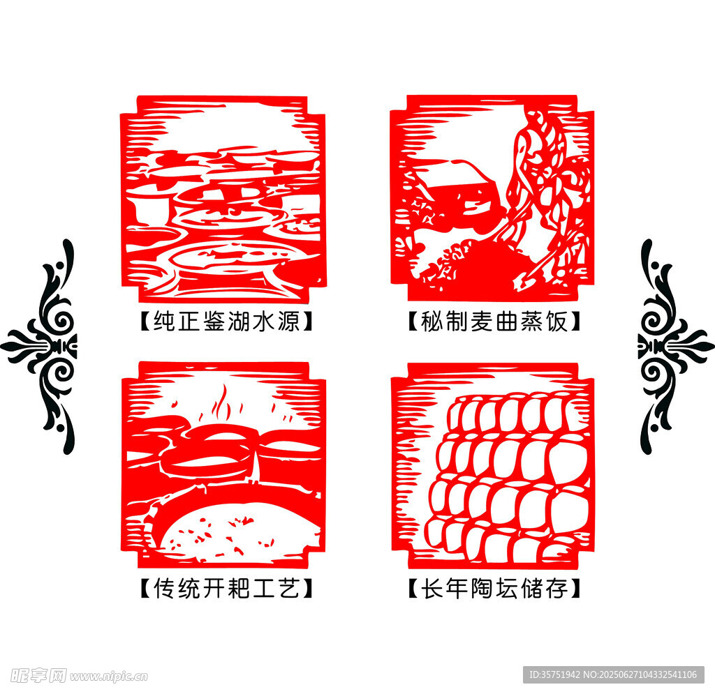 酿酒图