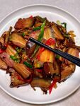茶树菇腊肉
