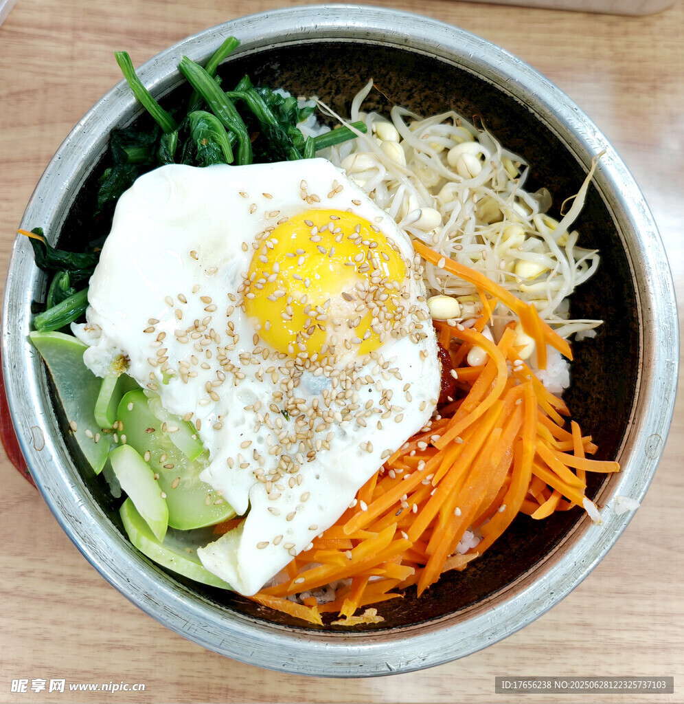 韩式美味拌饭