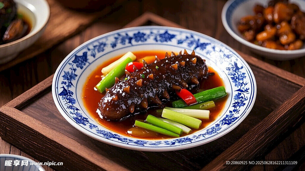 传统美味红烧海参