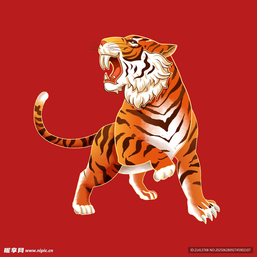 咆哮的猛虎