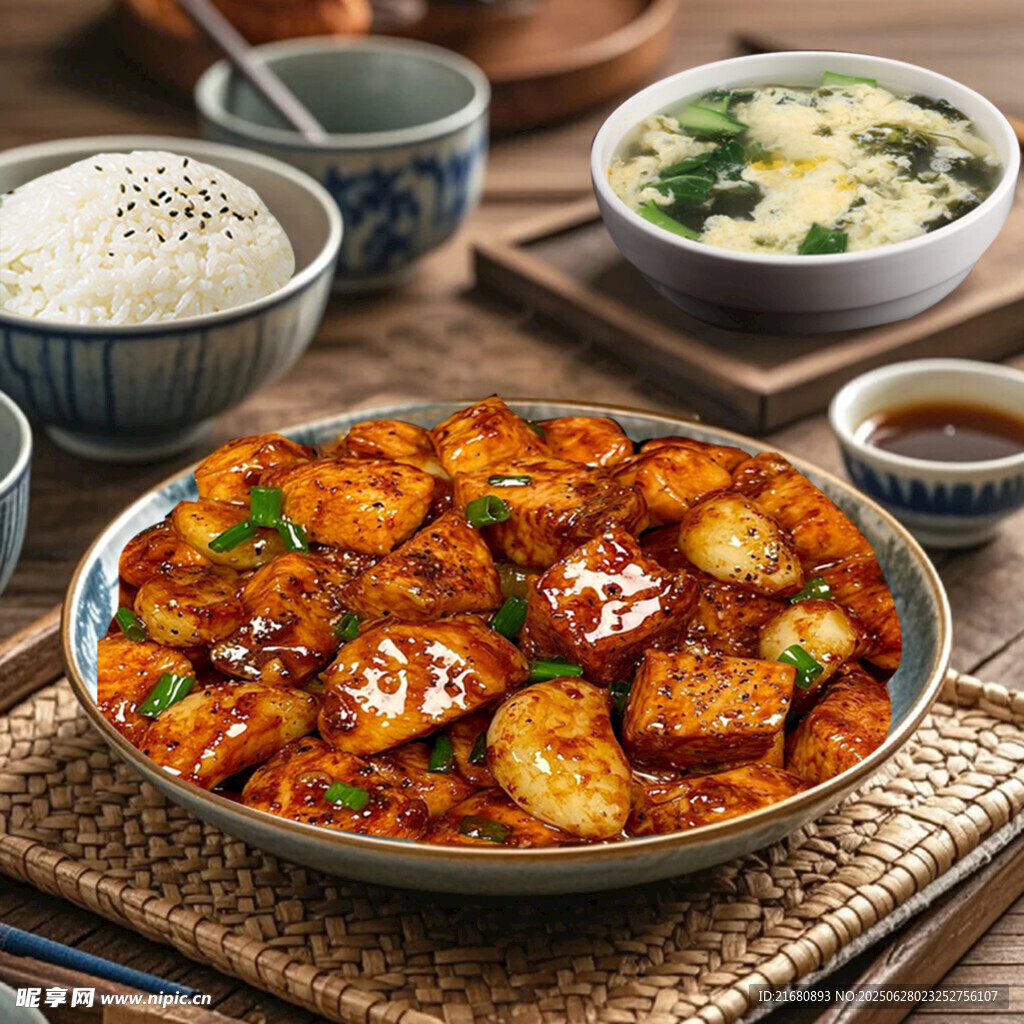 黑胡椒鸡丁