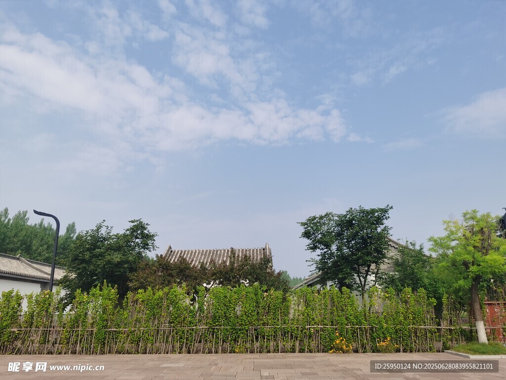 户外田园风光景色