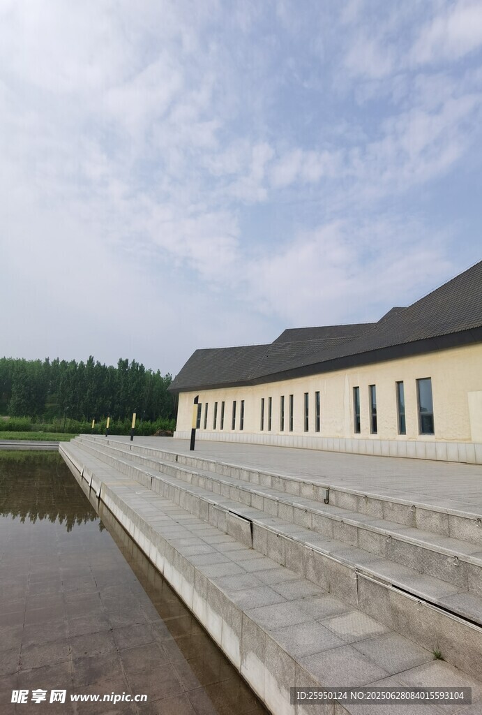 水边建筑景观