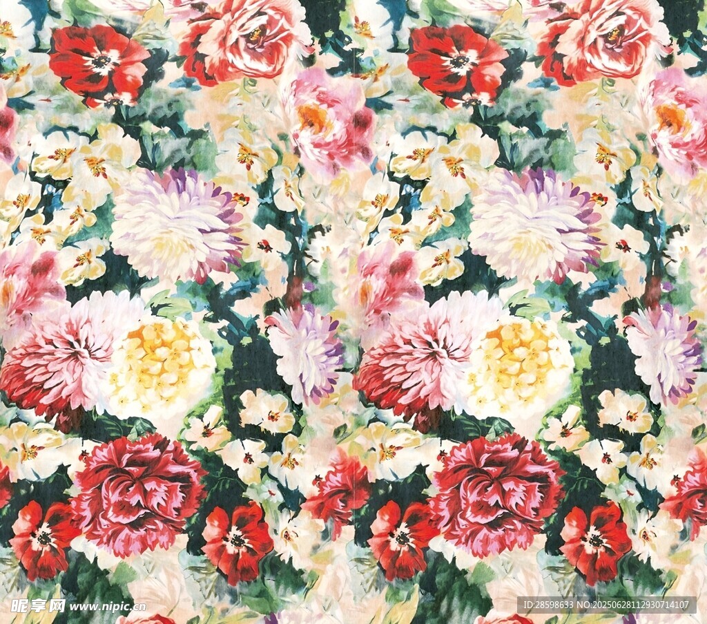 手绘花