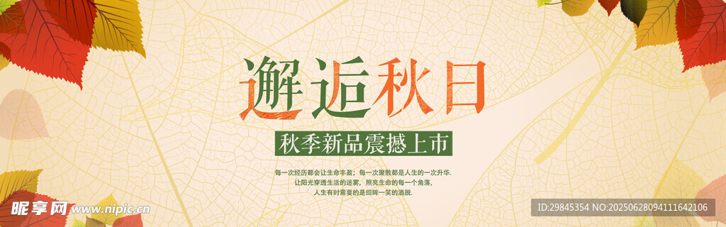 邂逅秋日美好时光
