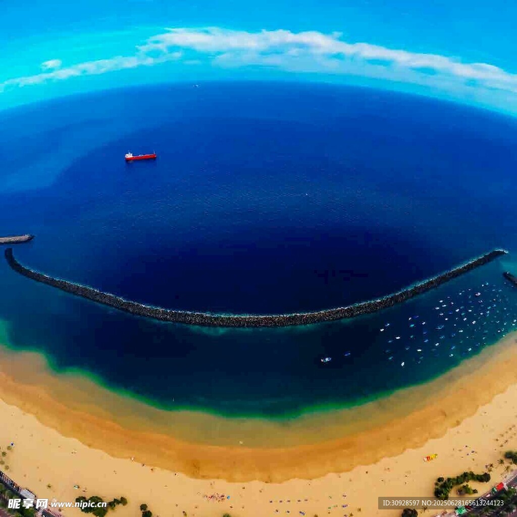 美丽海滨风光