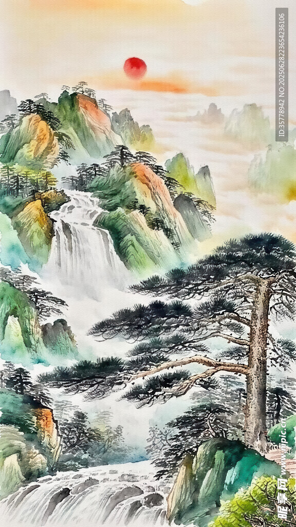 水墨山水