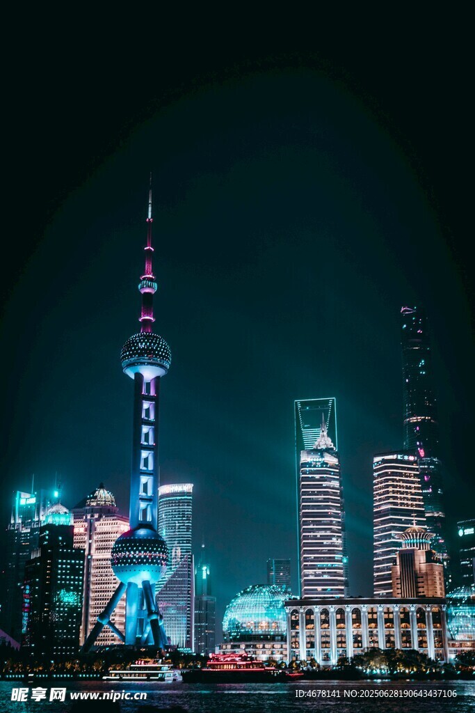 上海外滩璀璨夜景