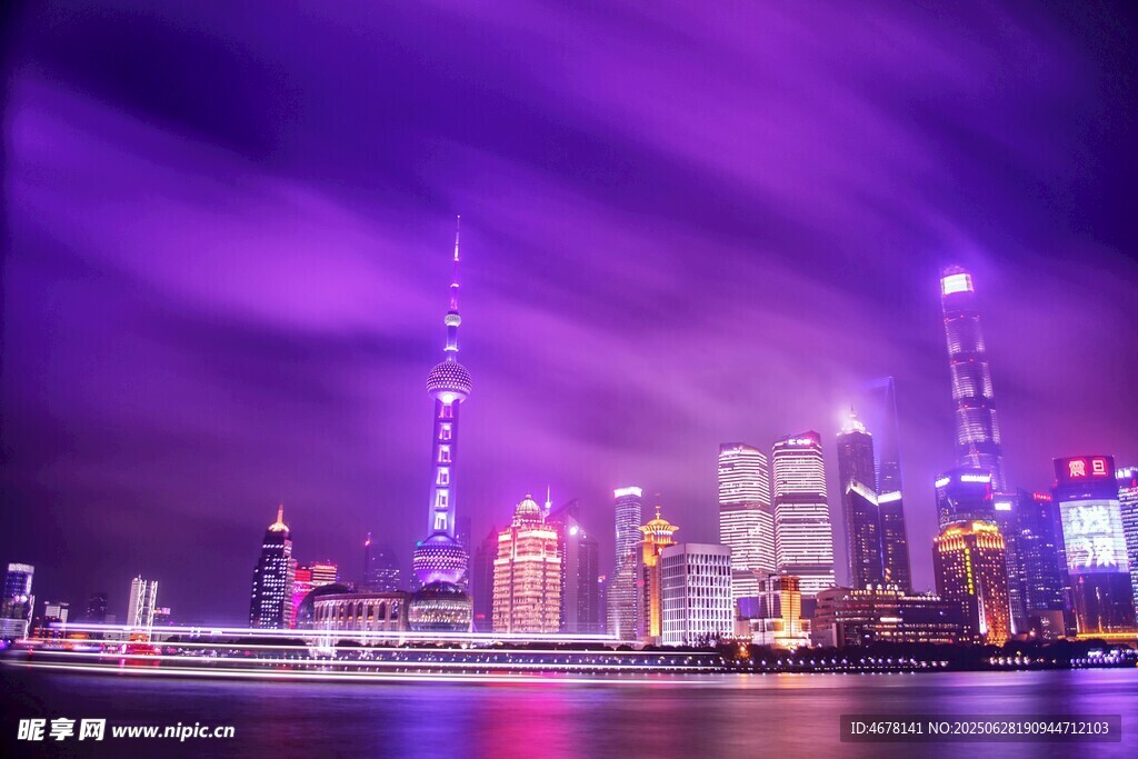 上海外滩璀璨夜景