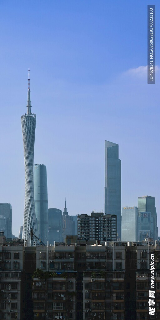 广州城市天际线景观