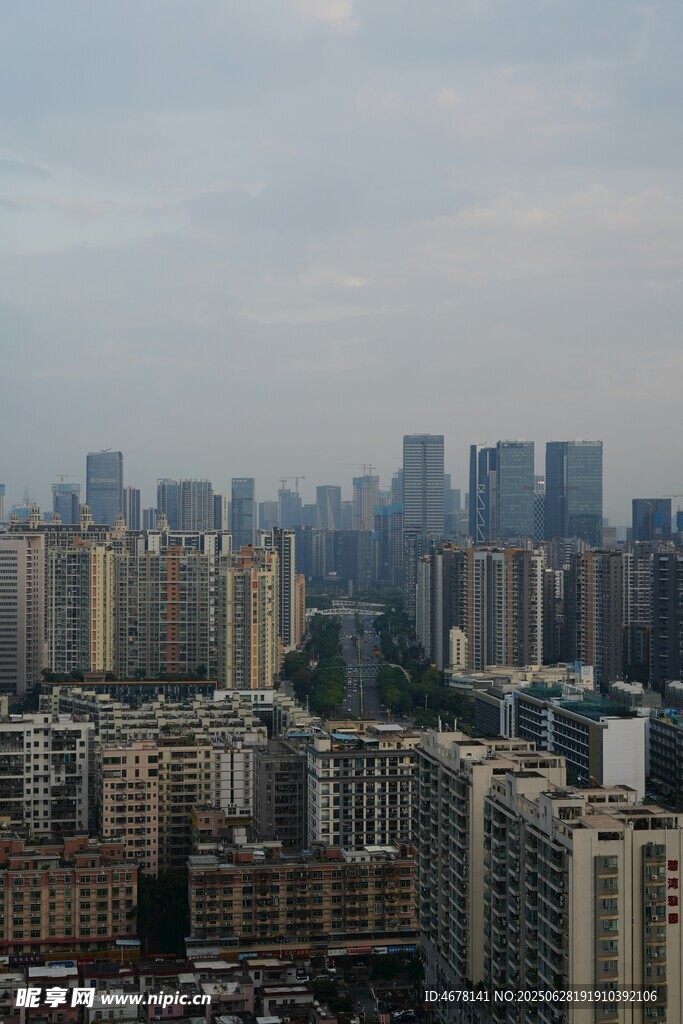 城市高楼景观