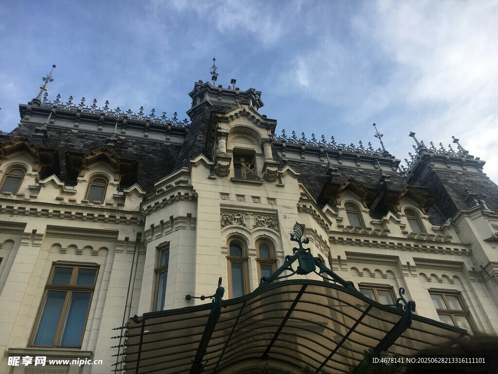 欧式华丽建筑外观