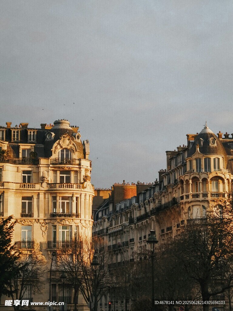 欧式古典建筑外观景致