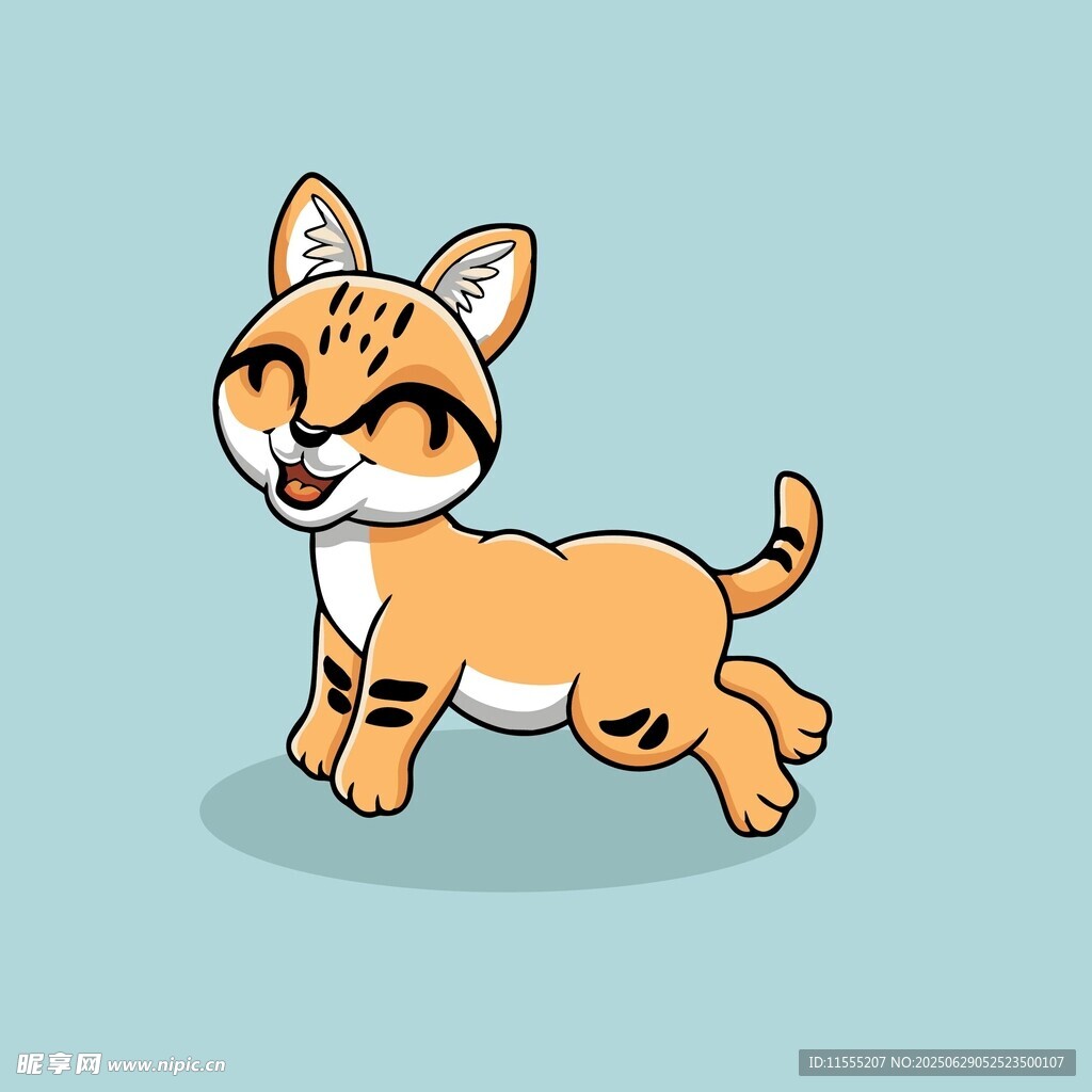 可爱小猫咪卡通形象