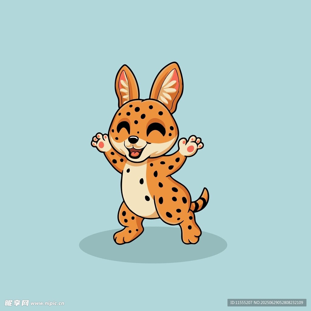 跳舞的小猎豹