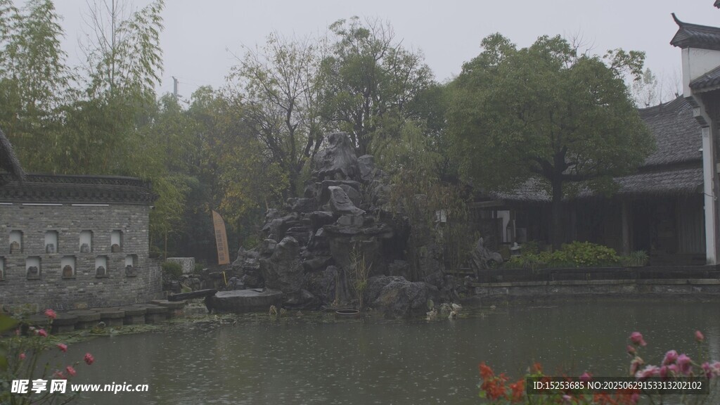 中式园林水景景观