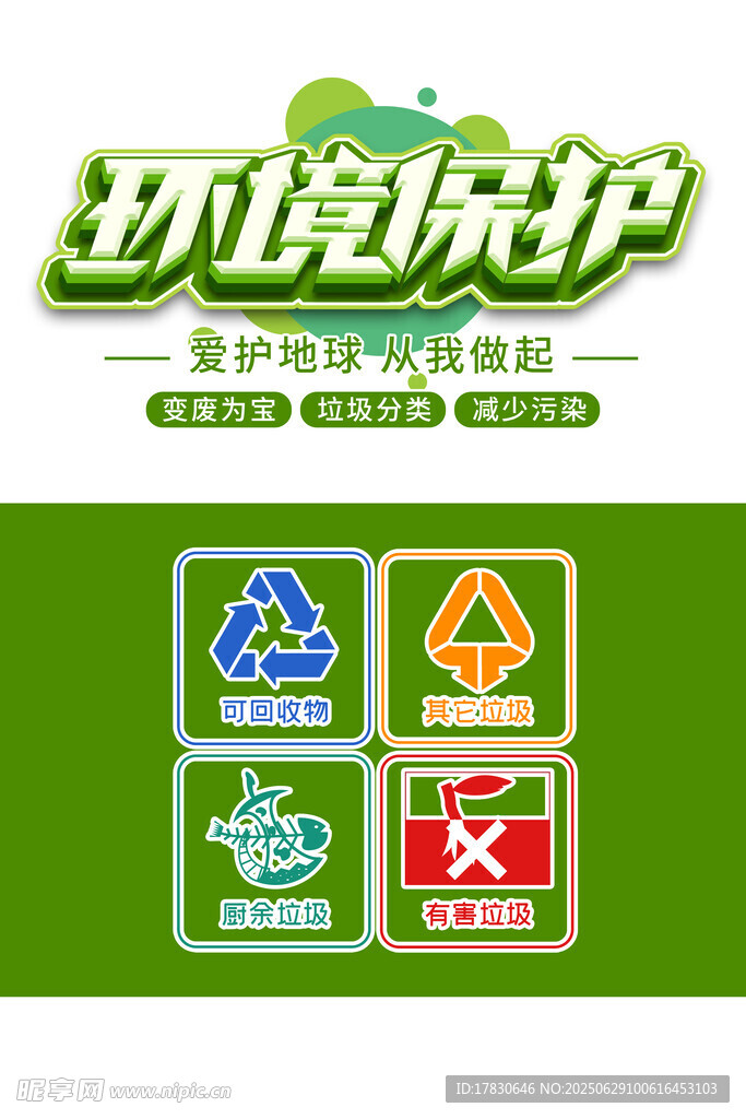 环保标识展示