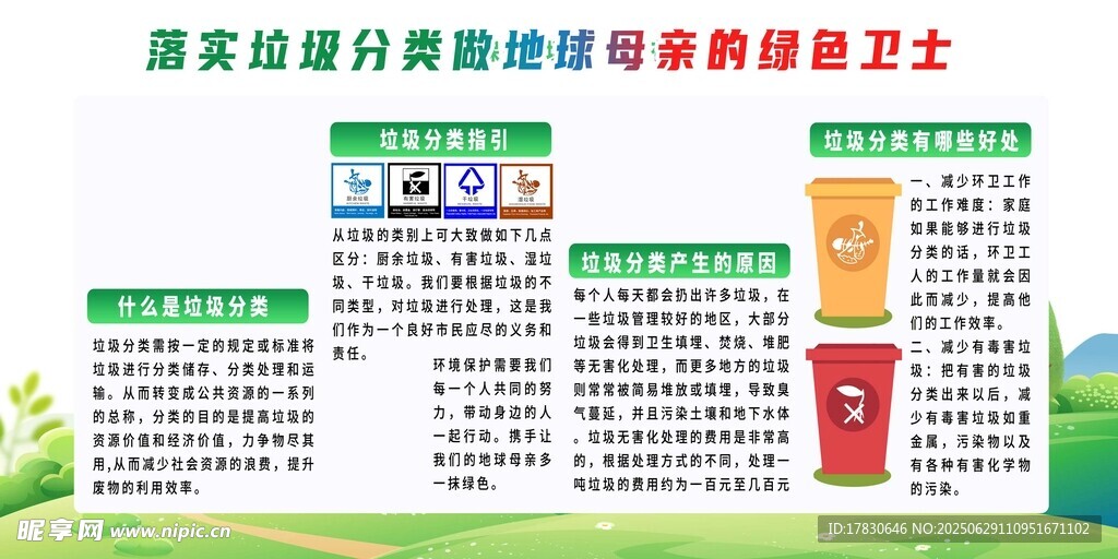 医疗垃圾分类与处理图示