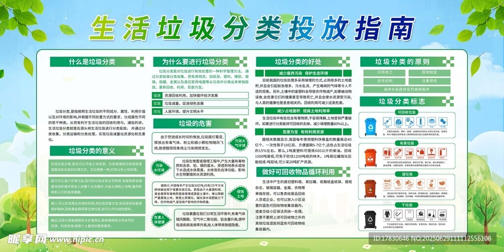 生活垃圾分类投放指南