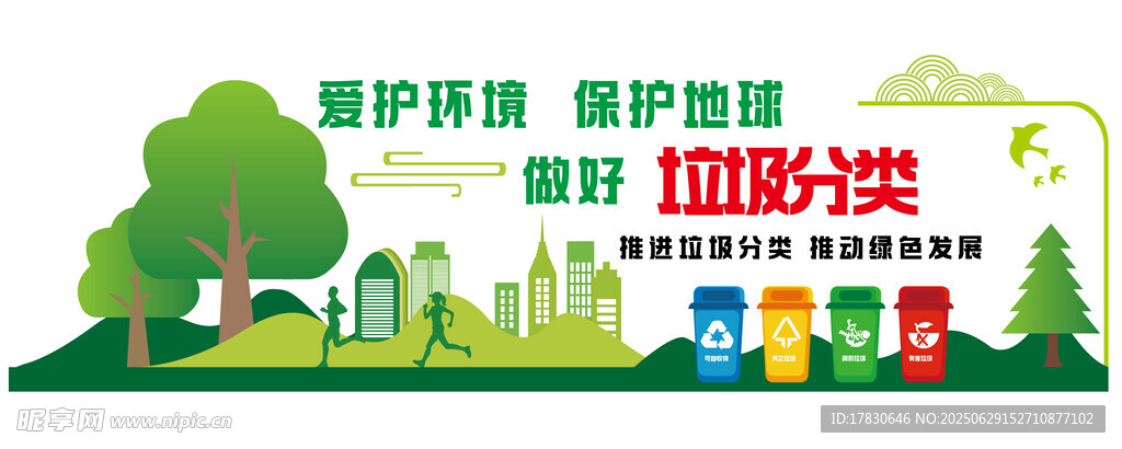 垃圾分类文化墙