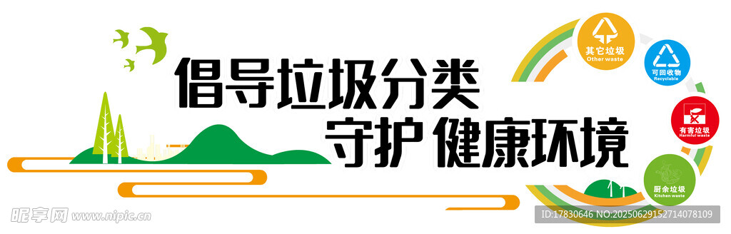 垃圾分类文化墙