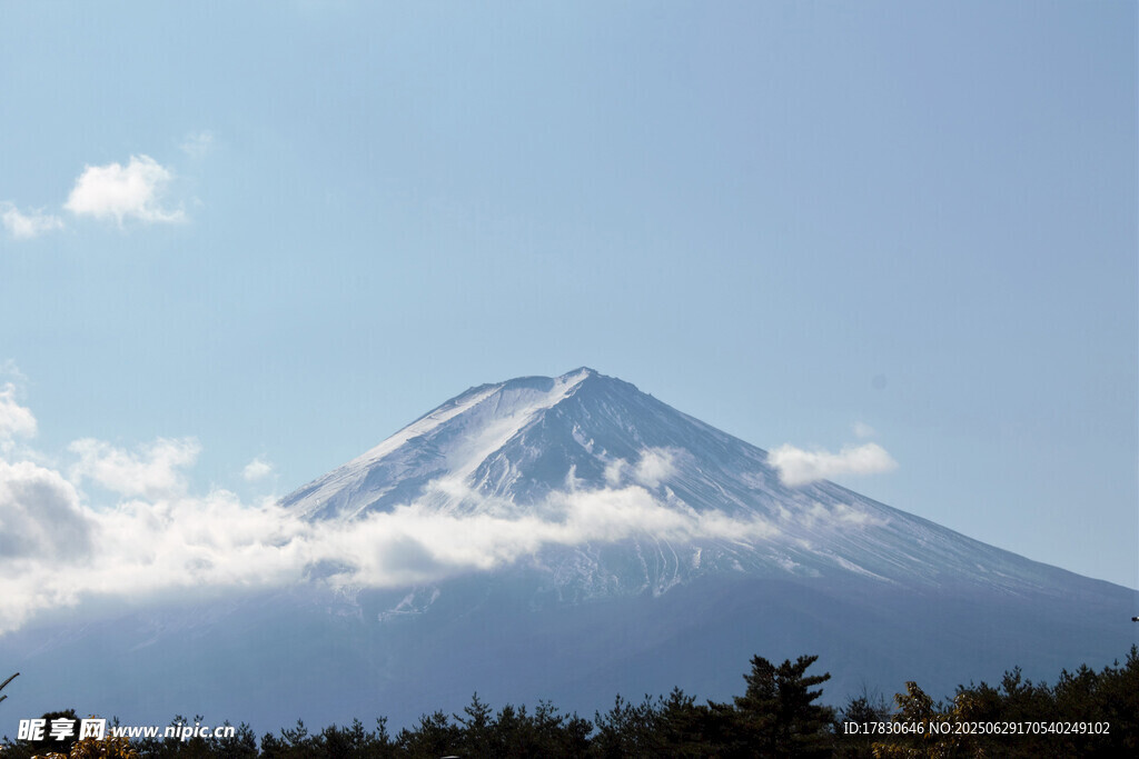 日本富士山照片