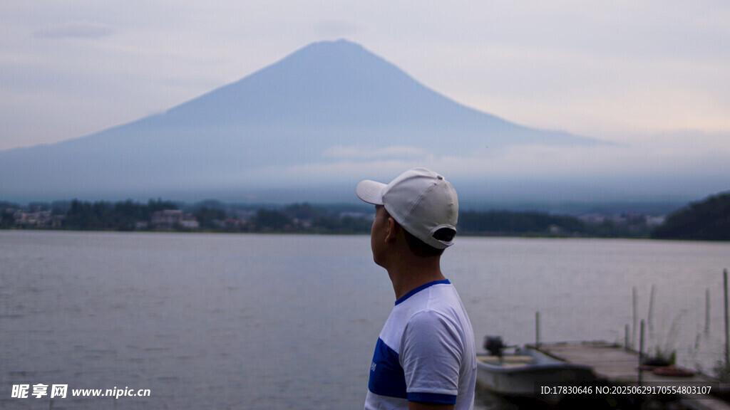日本富士山照片