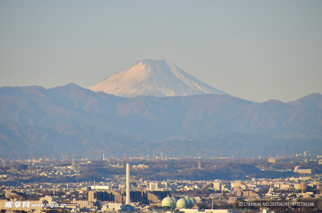 日本富士山照片