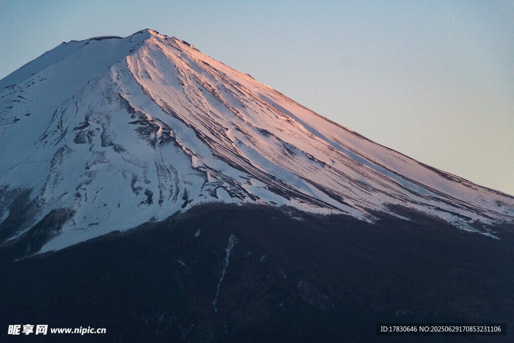 日本富士山照片