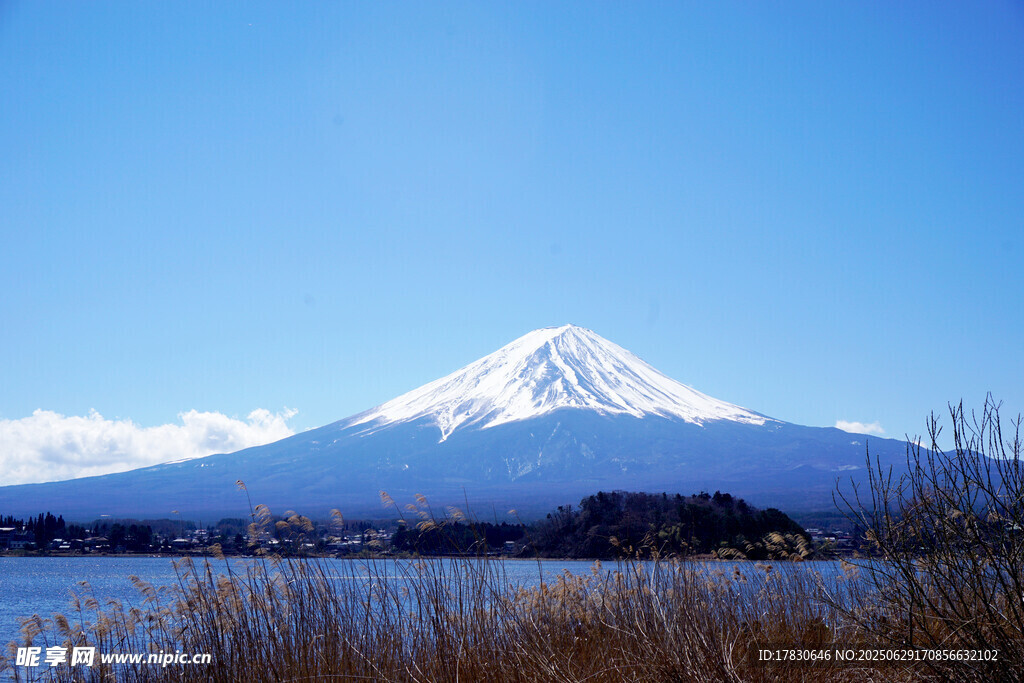 日本富士山照片