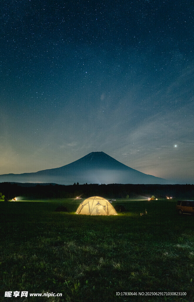日本富士山照片