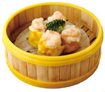 蟹仔鲜虾蒸烧麦图片